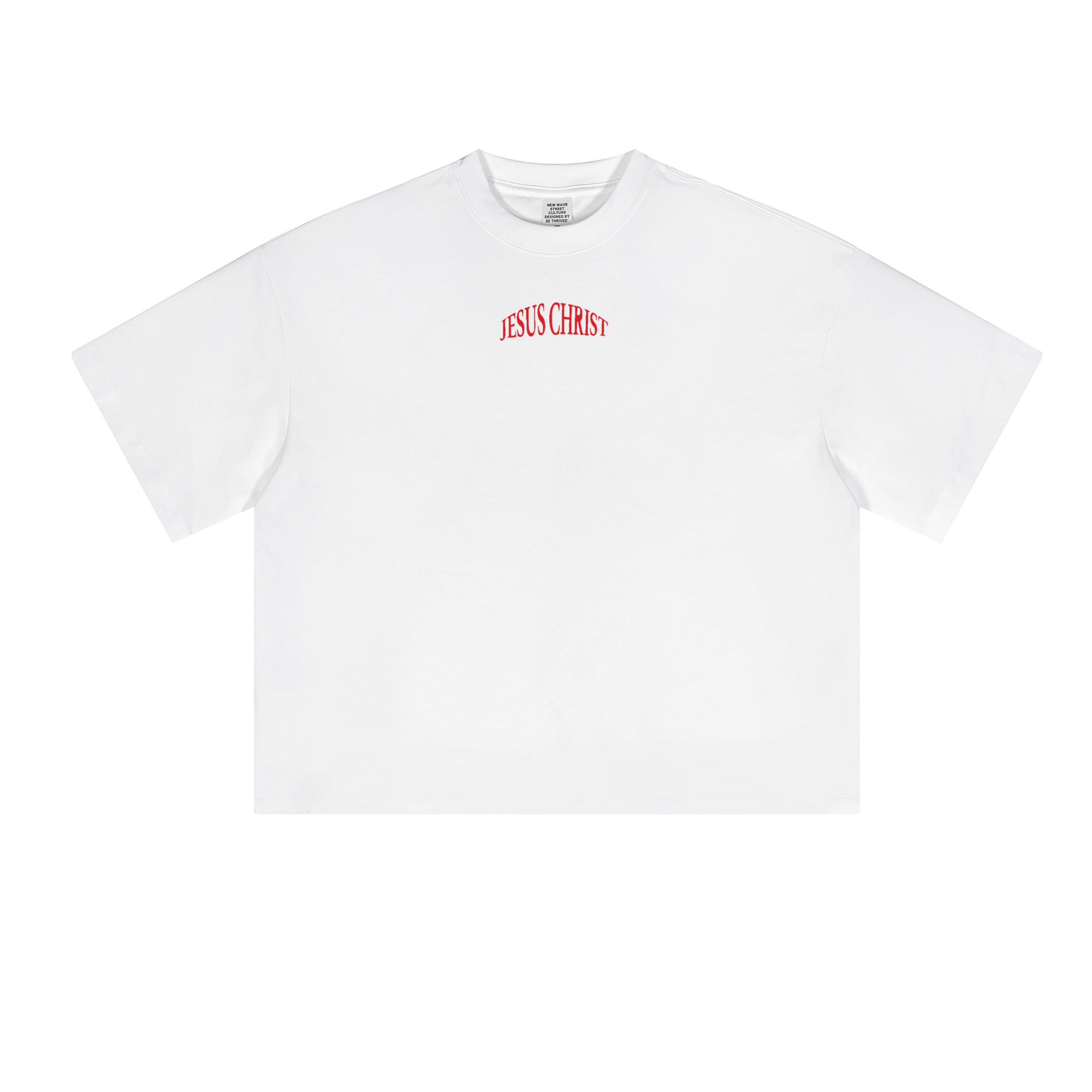 Jesus Christ Oversized Cropped Tee