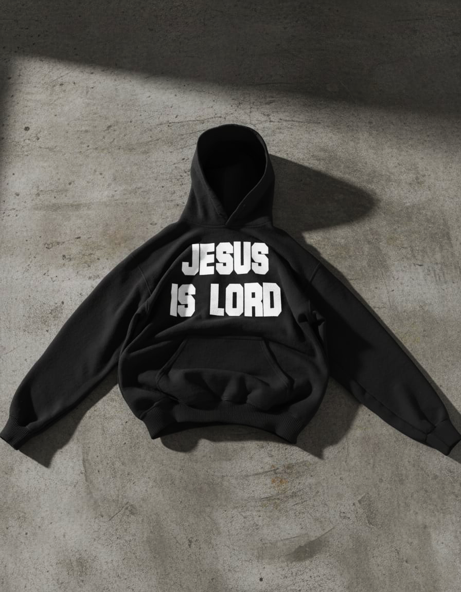 Jesus Is Lord  Oversized Boxy Hoodie
