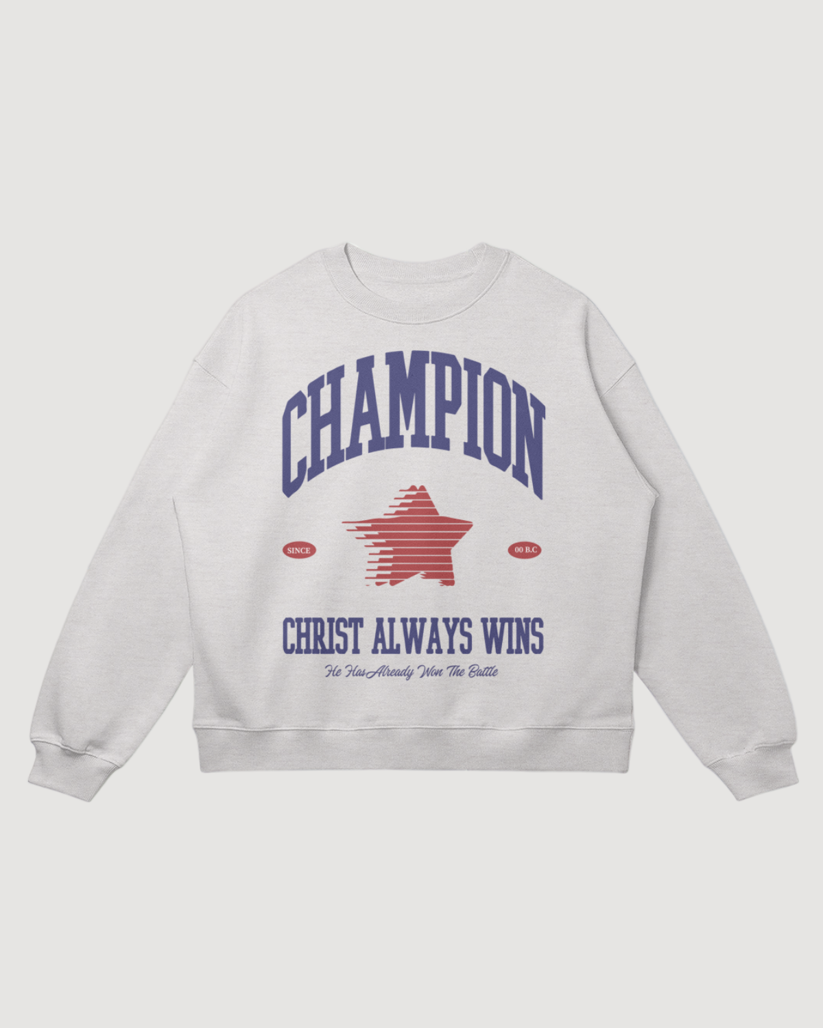 Champion Christ Oversized Crewneck Sweatshirt