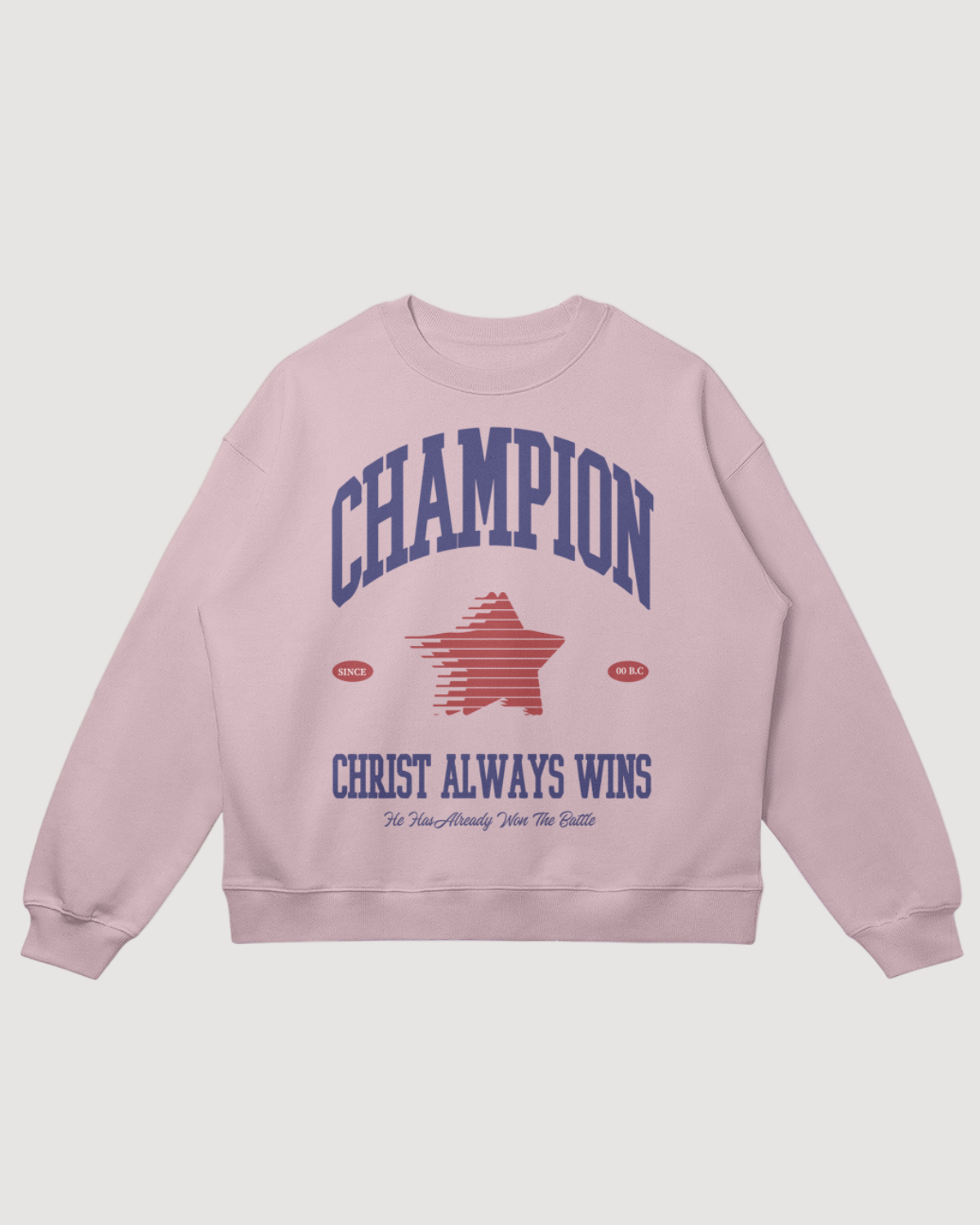 Champion Christ Oversized Crewneck Sweatshirt