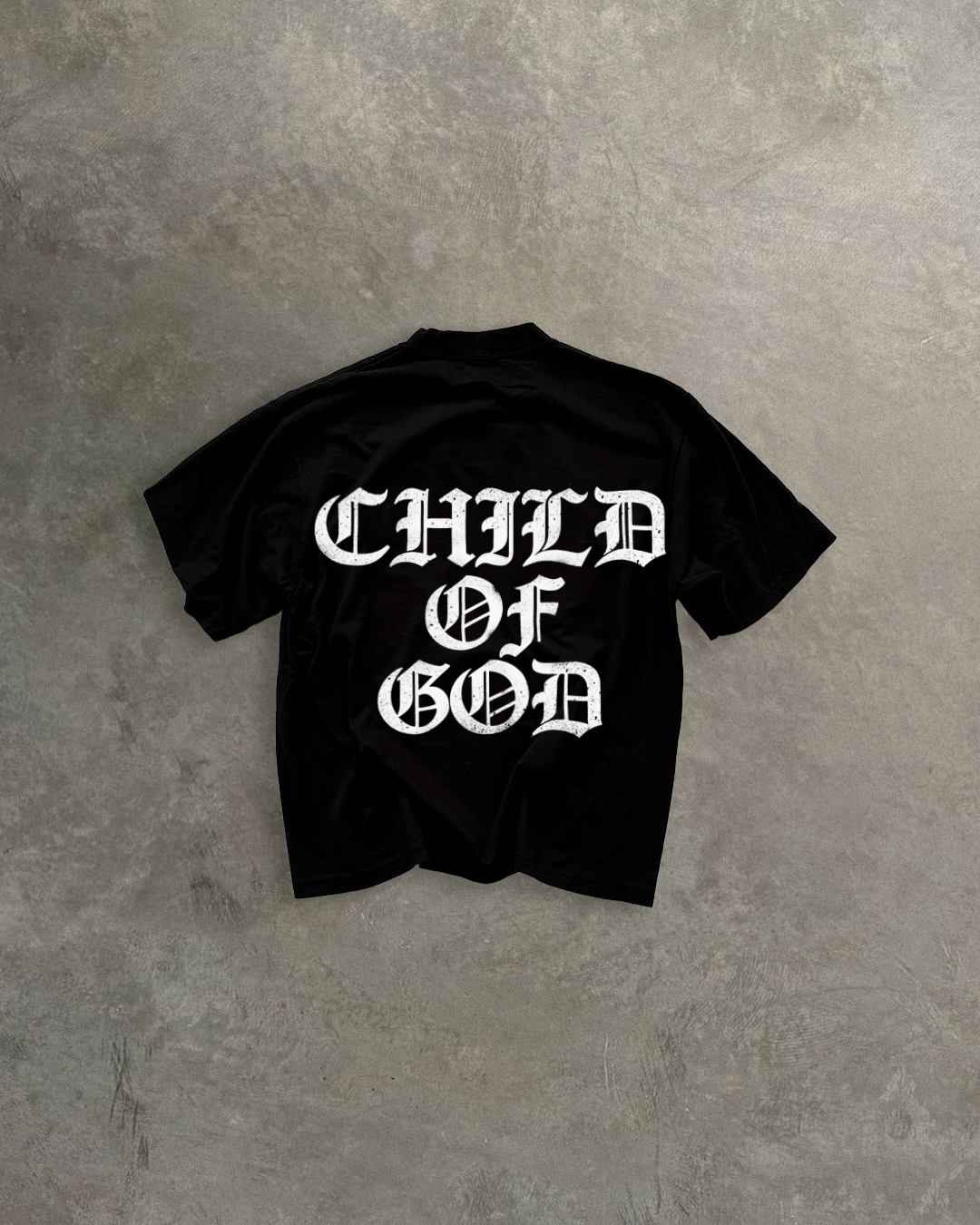 Child Of God Combed Cotton Boxy Oversized T-shirt