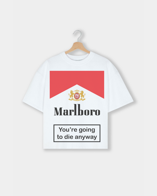 Marlboro Oversized BOX FIT T-SHIRT (CROPPED)