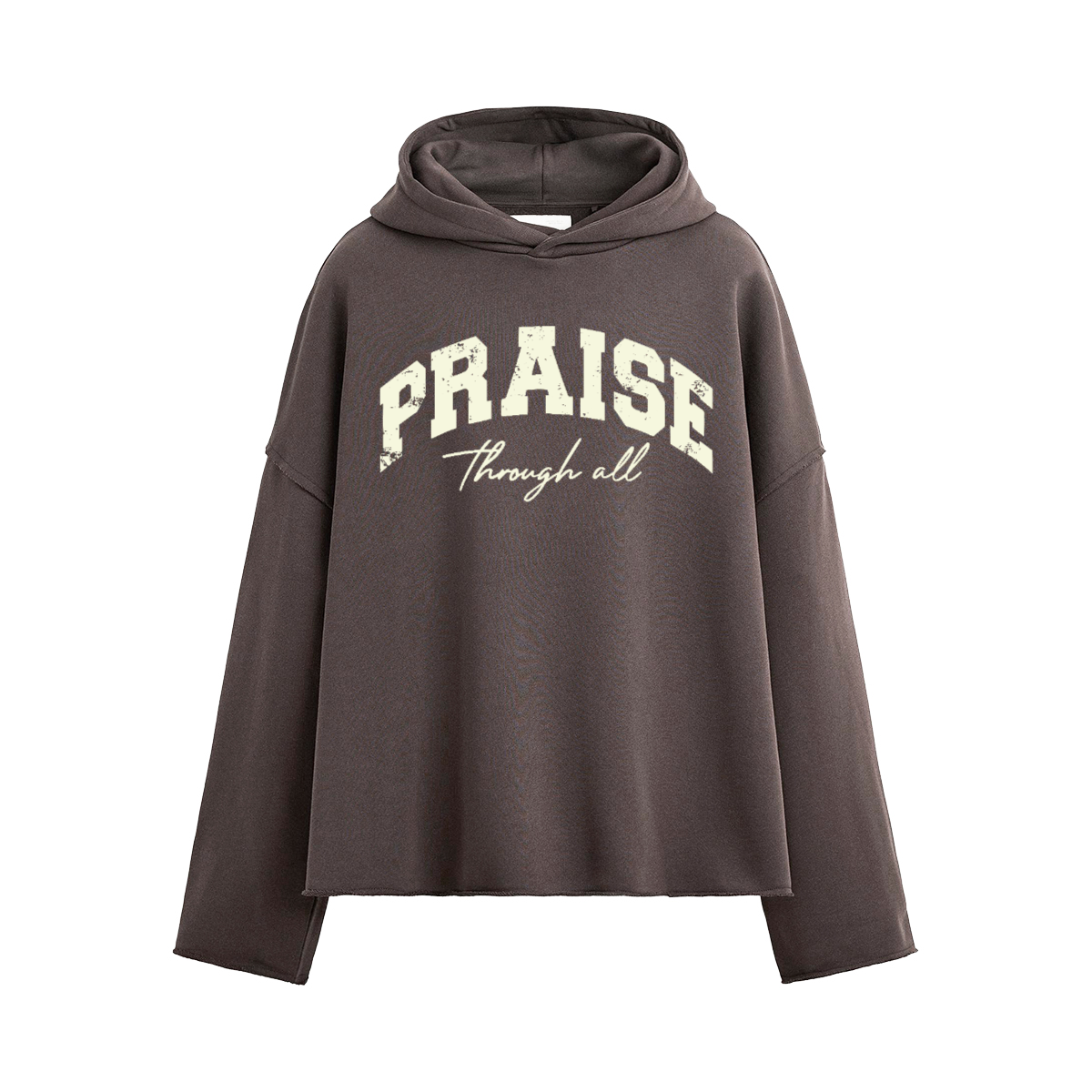 Praise Unisex Boxy Hoodie（460GSM)